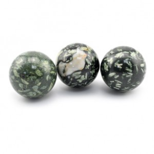 Шар из камня хризантем, диаметр 59-60мм, 315-336г