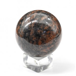 Шар из гранита калгуваара, диаметр 59мм, 282г