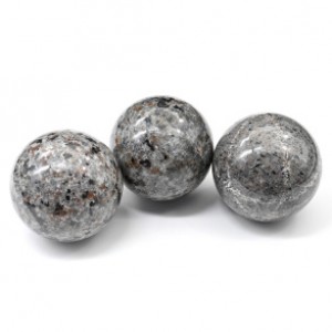 Шар из гранита, диаметр 53-54мм, 208-213г