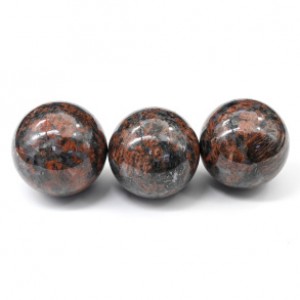 Шар из гранита калгуваара, диаметр 46-47мм, 138-157г