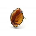 Кольцо агат 18*25мм