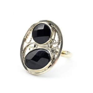 Кольцо агат 22*27мм