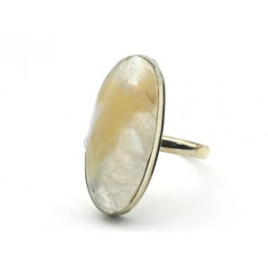 Кольцо с агатом 13*27мм Кольцо с агатом 13*27мм