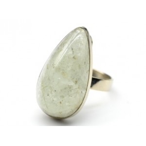 Кольцо с бериллом " Капля " 16*29мм Кольцо с бериллом " Капля " 16*29мм