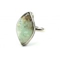 Кольцо берилл "Русалка" 13*23мм. Кольцо берилл "Русалка" 13*23мм.