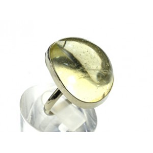 Кольцо цитрин 18*23мм