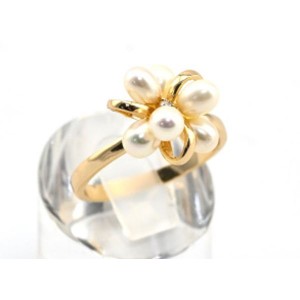 Кольцо позолоченное с жемчугом "Шесть жемчужин" Кольцо позолоченное с жемчугом "Шесть жемчужин"