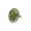 Кольцо змеевик " Овал " 19*24мм Кольцо змеевик " Овал " 19*24мм