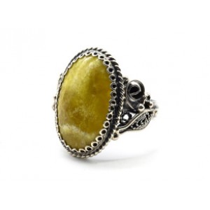 Кольцо лизардит "Овал" 15*22мм. Кольцо лизардит "Овал" 15*22мм.
