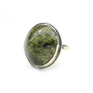 Кольцо змеевик " Овал " 21*23мм