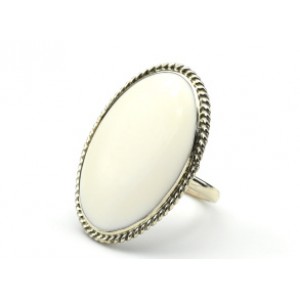 Кольцо кахолонг "Овал" 27*37мм Кольцо кахолонг "Овал" 27*37мм