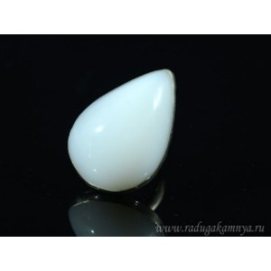 Кольцо с кахолонгом " Капля " 24*35мм