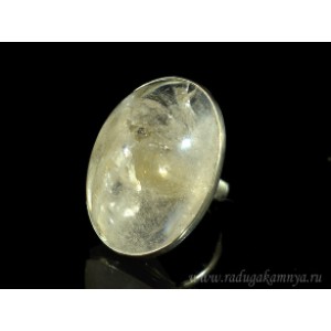 Кольцо кварц дымчатый " Овал " 24*33мм Кольцо кварц дымчатый " Овал " 24*33мм