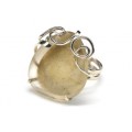 Кольцо кварц с включениями хлорита 30*34мм Кольцо кварц с включениями хлорита 30*34мм