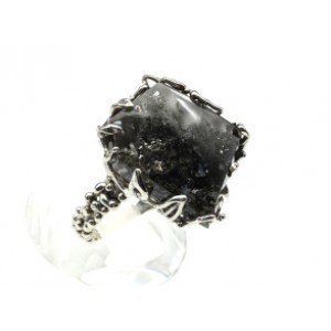 Кольцо кварц хлоритовый 21*23мм Кольцо кварц хлоритовый 21*23мм