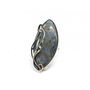 Кольцо лабрадор 22*44мм