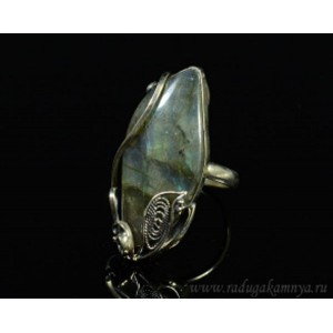 Кольцо лабрадор грация 17*37мм