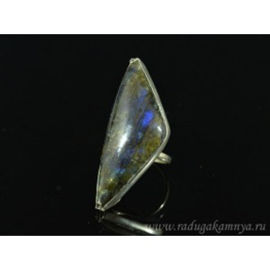 Кольцо с лабрадором " Грация " 22*52мм
