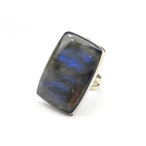 Кольцо лабрадор " Прямоугольник " 21*31мм Кольцо лабрадор " Прямоугольник " 21*31мм