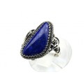 Кольцо лазурит "Грация" 14*25мм