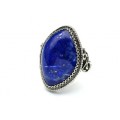 Кольцо лазурит "Грация" 21*29мм