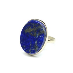 Кольцо с лазуритом " Овал " 17*22мм Кольцо с лазуритом " Овал " 17*22мм