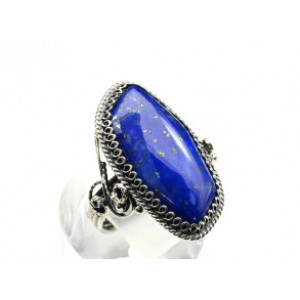 Кольцо лазурит "Грация" 17*30мм Кольцо лазурит "Грация" 17*30мм