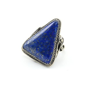 Кольцо лазурит 25*32мм