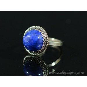 Кольцо лазурит 14мм Кольцо лазурит 14мм