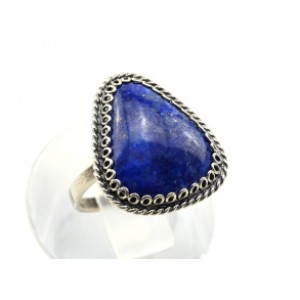 Кольцо лазурит "Грация" 17*20мм