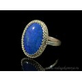 Кольцо лазурит овал 14*20мм Кольцо лазурит овал 14*20мм
