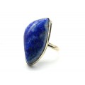 Кольцо лазурит " Грация " 18*33мм