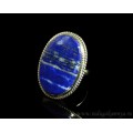 Кольцо с лазуритом овал 24*33мм Кольцо с лазуритом овал 24*33мм