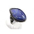 Кольцо лазурит 22*30мм Кольцо лазурит 22*30мм