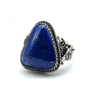 Кольцо лазурит 21*23мм