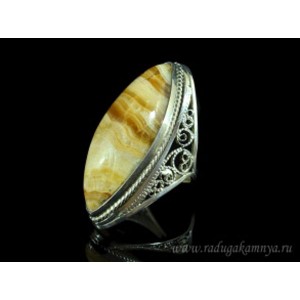 Кольцо оникс 22*53мм. Кольцо оникс 22*53мм.