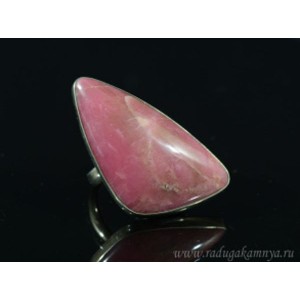 Кольцо родонит " Орлец " грация 25*44мм
