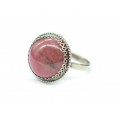Кольцо родонит " Орлец " 17мм.