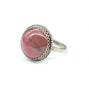 Кольцо родонит " Орлец " 17мм. Кольцо родонит " Орлец " 17мм.