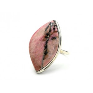 Кольцо родонит "Грация" 20*30мм