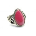 Кольцо родонит "Орлец" 15*23мм.