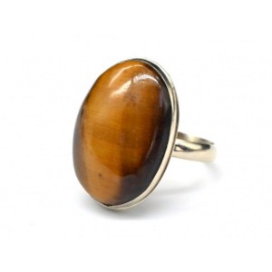 Кольцо тигровый глаз " Овал " 19*27мм. Кольцо тигровый глаз " Овал " 19*27мм.