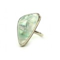 Кольцо флюорит " Грация " 18*32мм