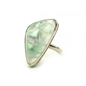 Кольцо флюорит " Грация " 18*32мм