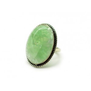 Кольцо флюорит " Овал " 24*32мм