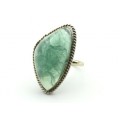 Кольцо флюорит " Грация " 22*36мм