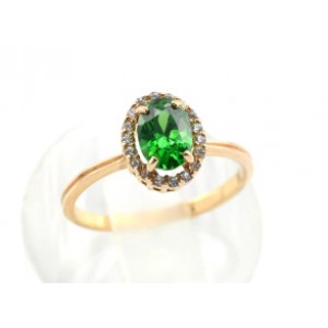 Кольцо с925 позолота и фианитами 8*9мм , 2гр (иск.) Кольцо с925 позолота и фианитами 8*9мм , 2гр (иск.)