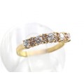 Кольцо с925 позолота и фианитами 18*4мм , 1,6гр. (иск.)