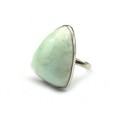 Кольцо хризопраз " Грация " 22*28мм
