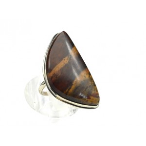 Кольцо с яшмой "Грация" 21*37мм